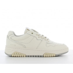Sneaker blanches cuir